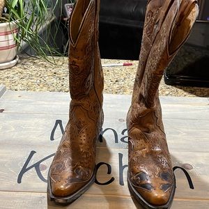 Sterling River brand Western boots.  Worn one time.